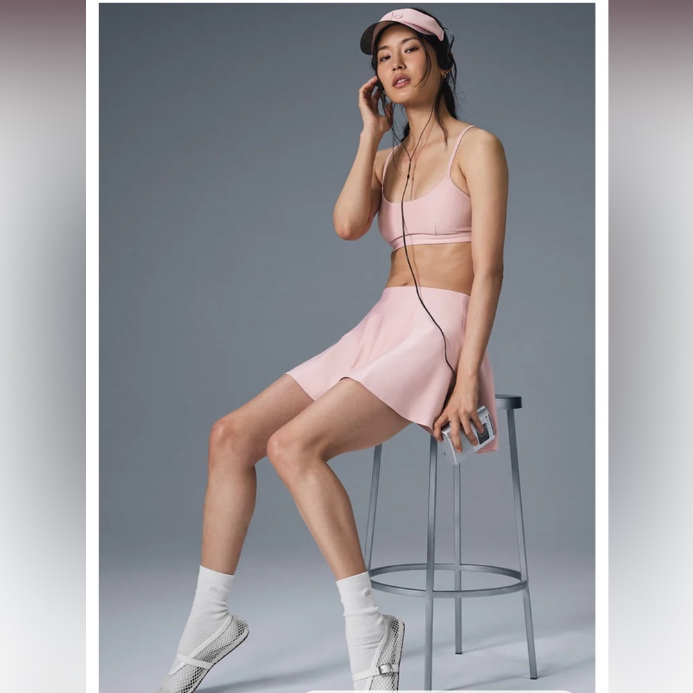 NWT ALO Airlift Down The Line Tennis Skirt